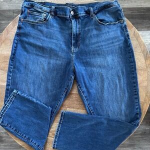 Lucky Brand Men's 410 Athletic Straight Blue Jeans Mens 40x30